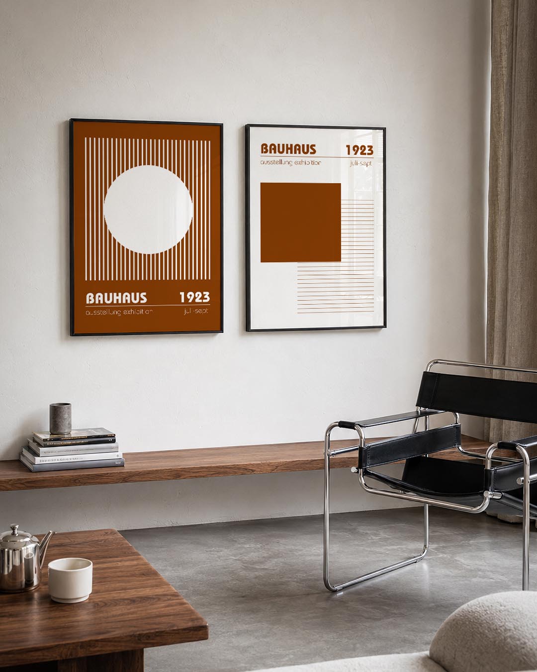 Cirkel en lijnen Posterset