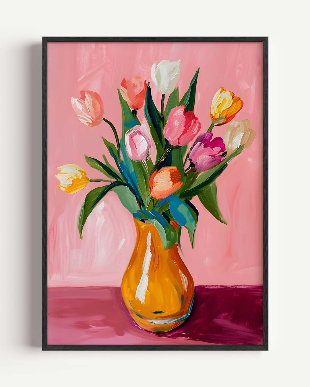 Bloemenpracht in Vaas Poster