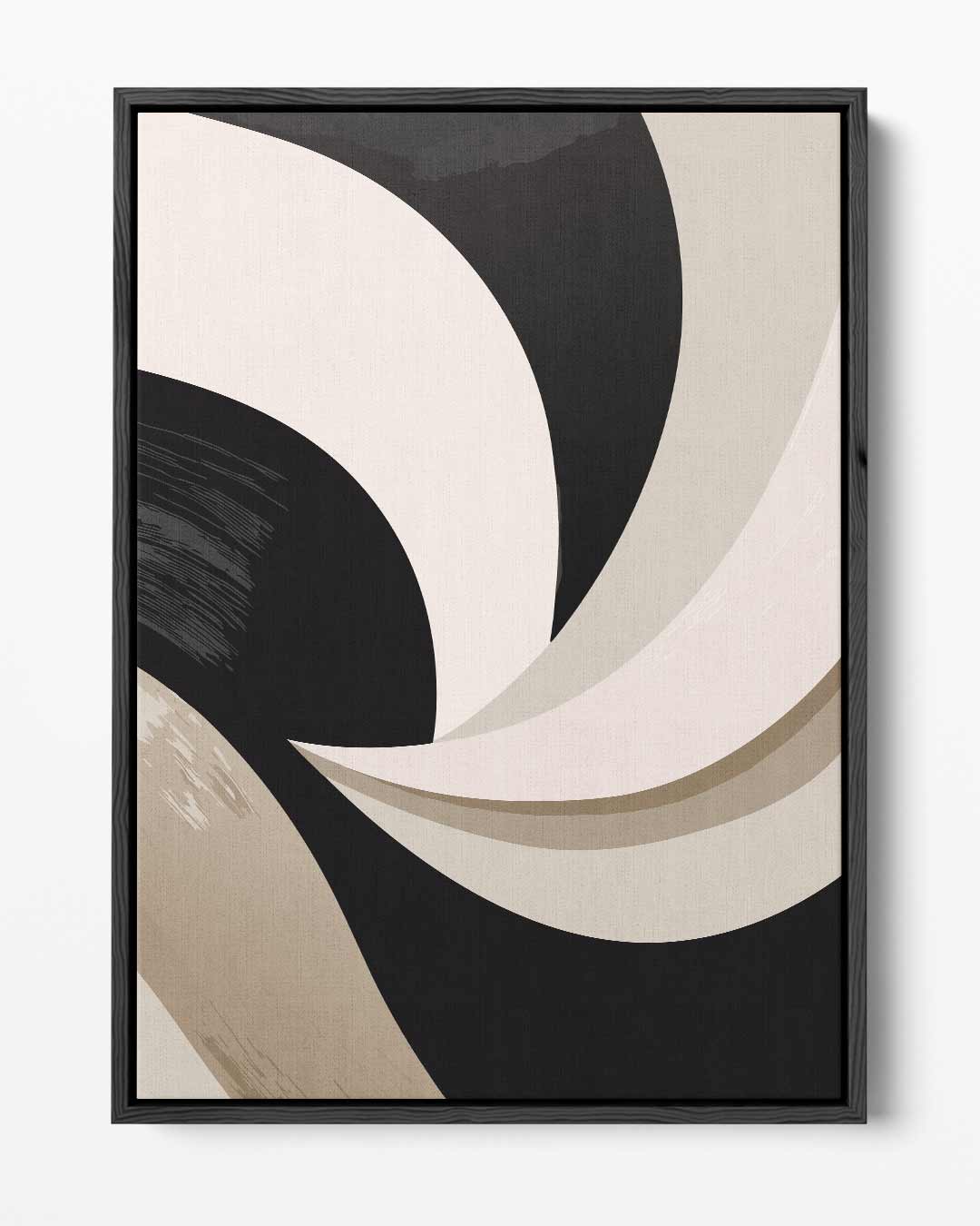 Organische Vormen in Beweging Kunstwerk-canvas-dibond-plexiglas-wanddecoratie-WallArtistic