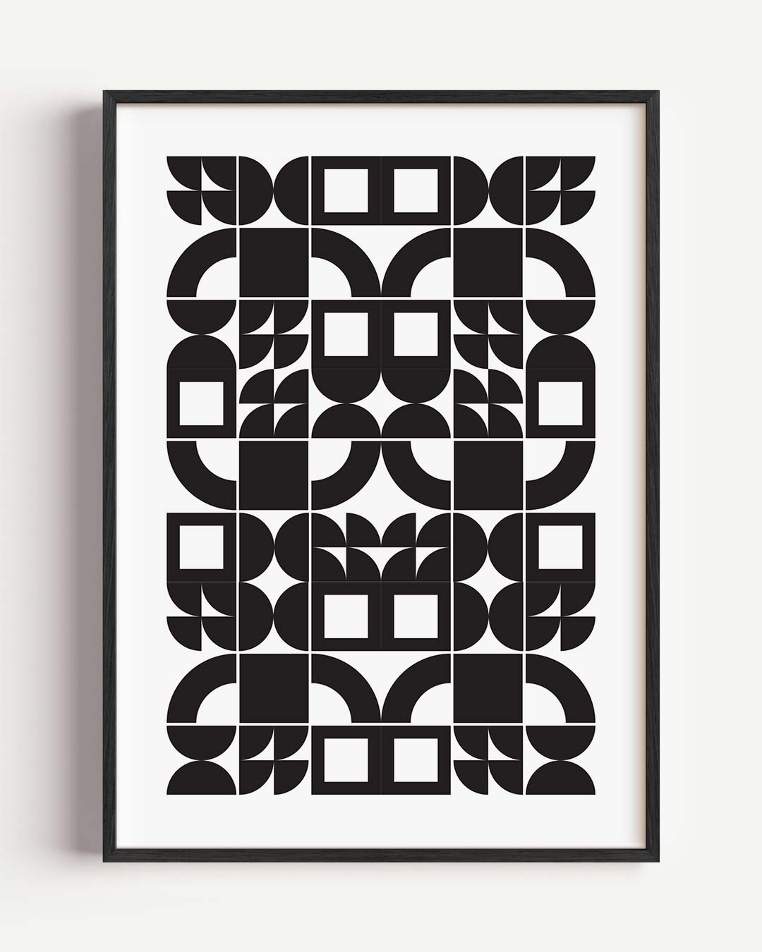 Moderne Geometrische Kunstposter