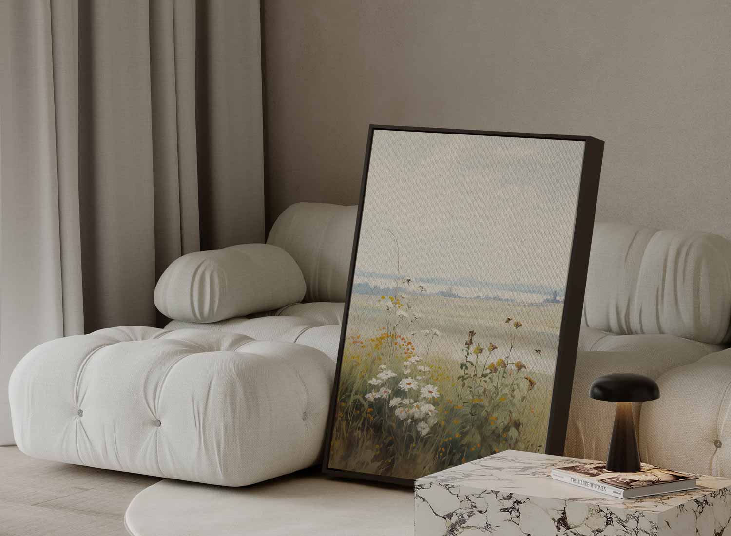 Zomerweide Dromen Kunstwerk-canvas-dibond-plexiglas-wanddecoratie-WallArtistic