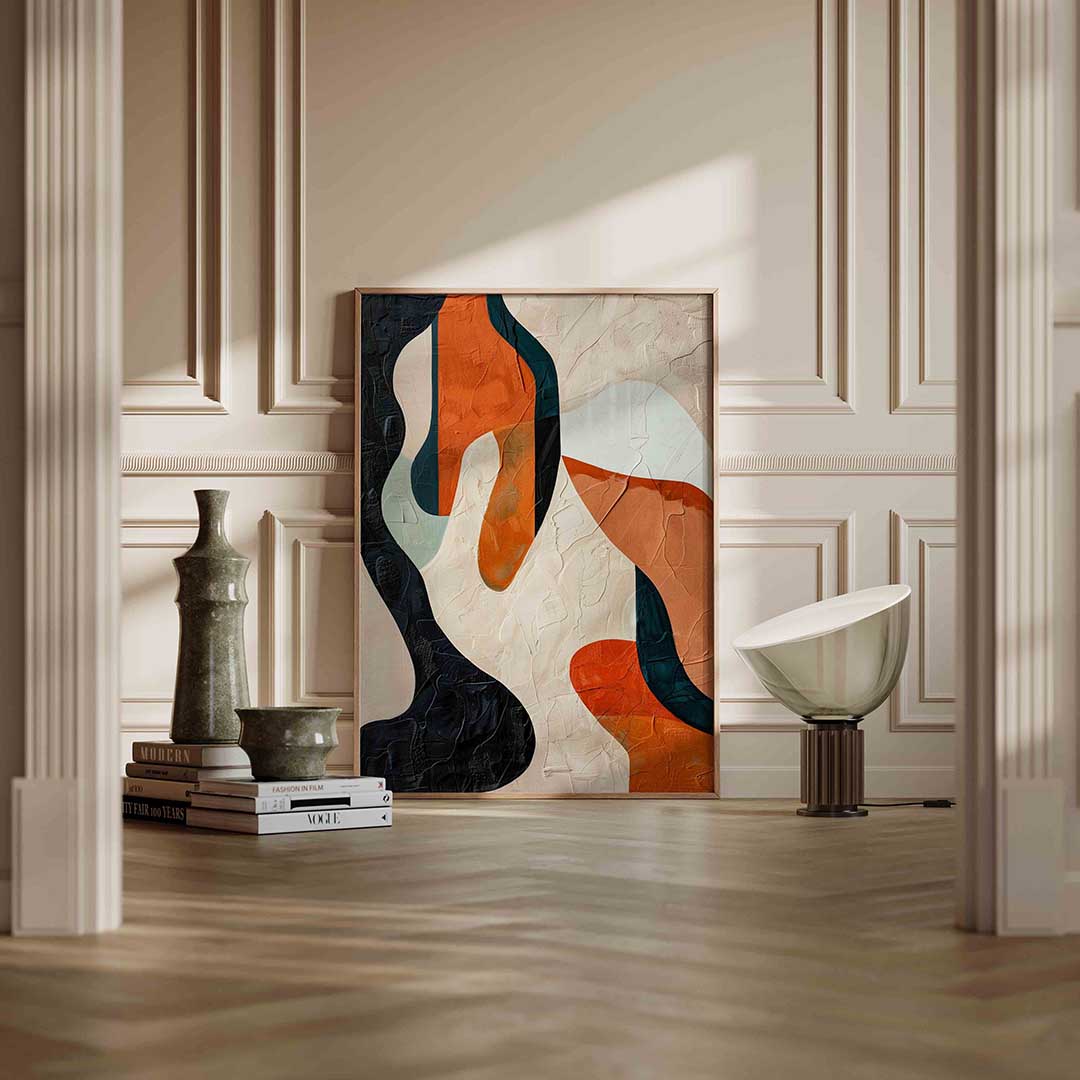 Abstracte vormen Poster