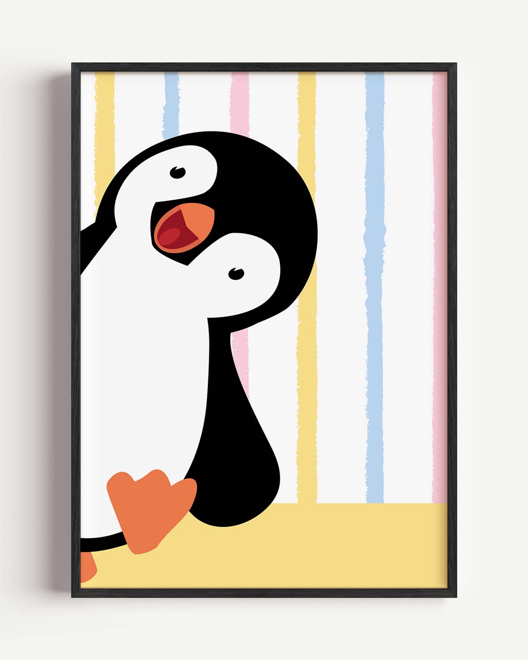 Vrolijke Pinguïn Poster
