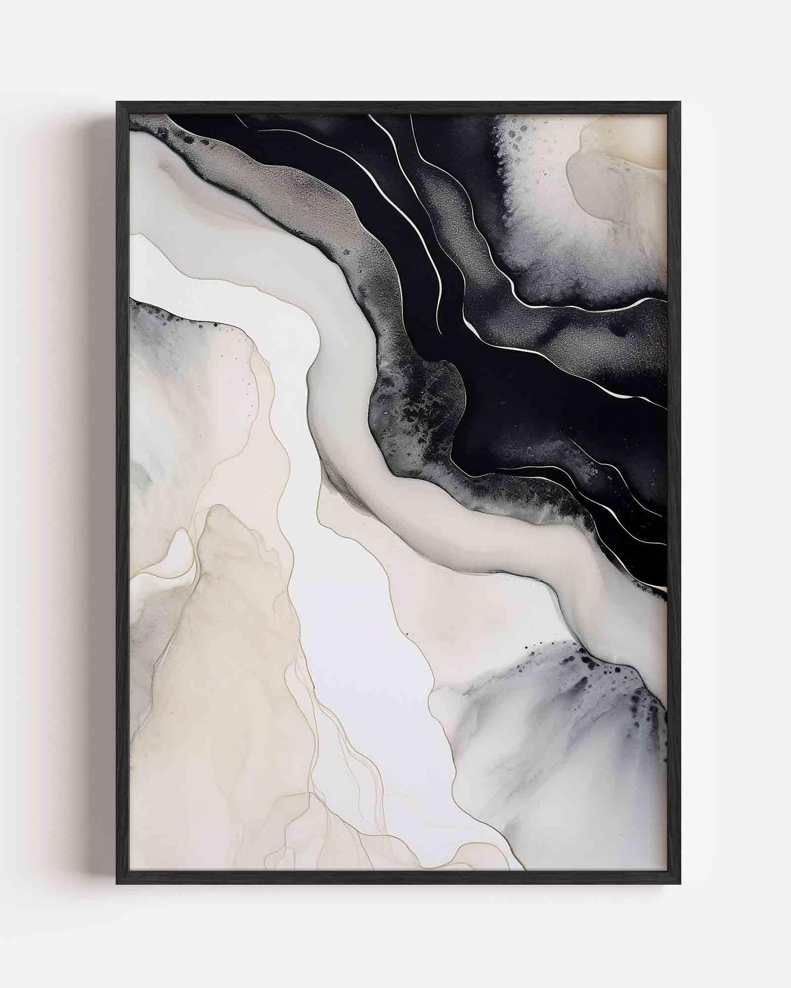 Abstracte lijnen Poster