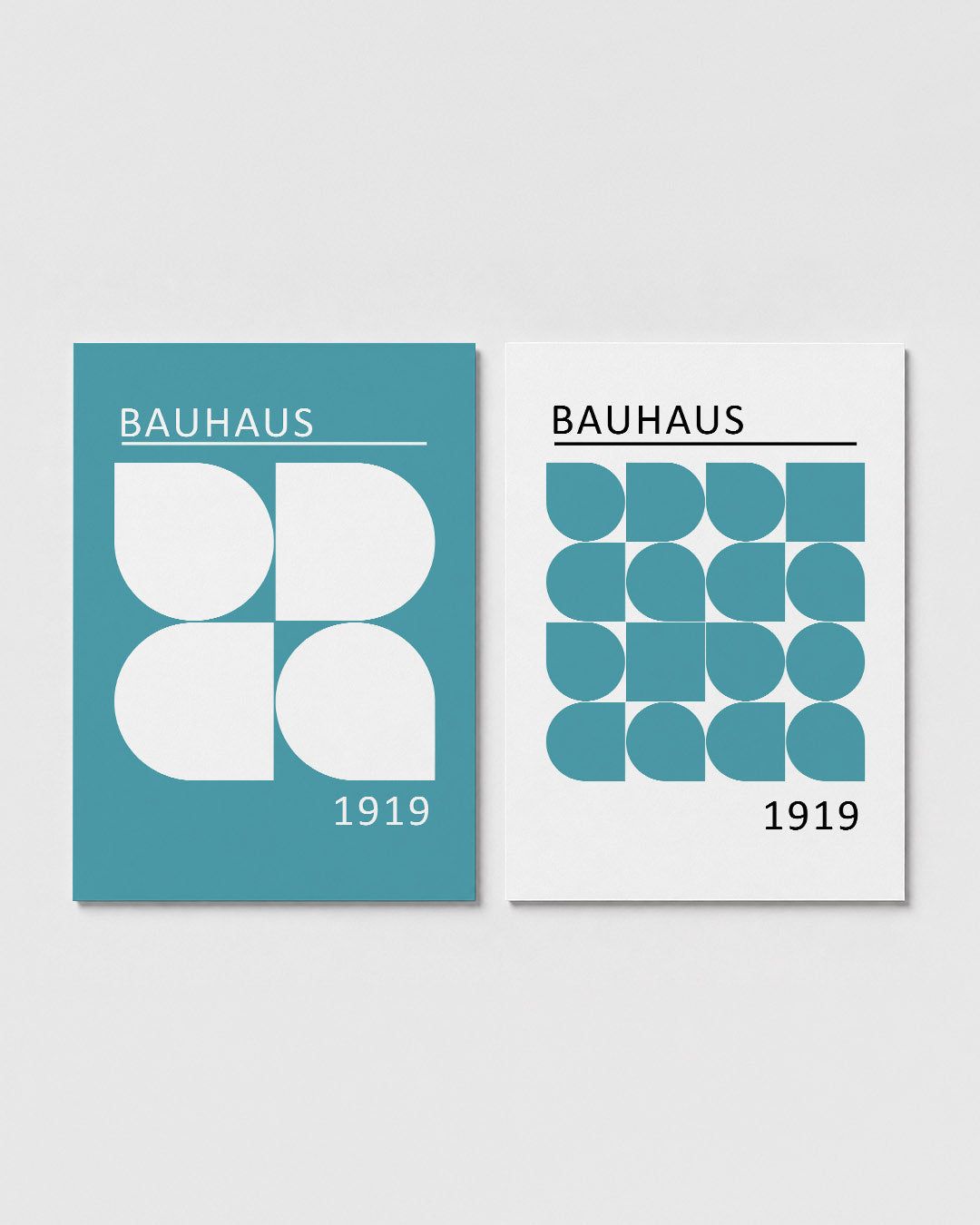 Vormen en vlakken Posterset