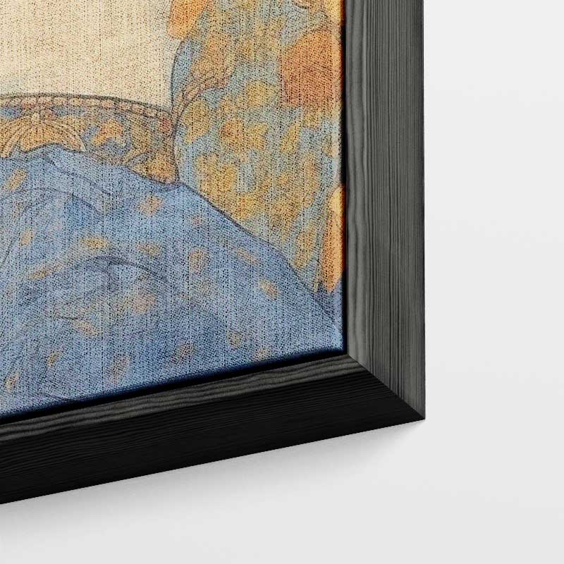 Dromerige Vriendschap met Kat Kunstwerk-canvas-dibond-plexiglas-wanddecoratie-WallArtistic