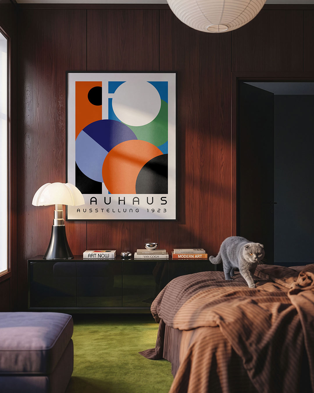 Vormen en kleurvlakken Poster