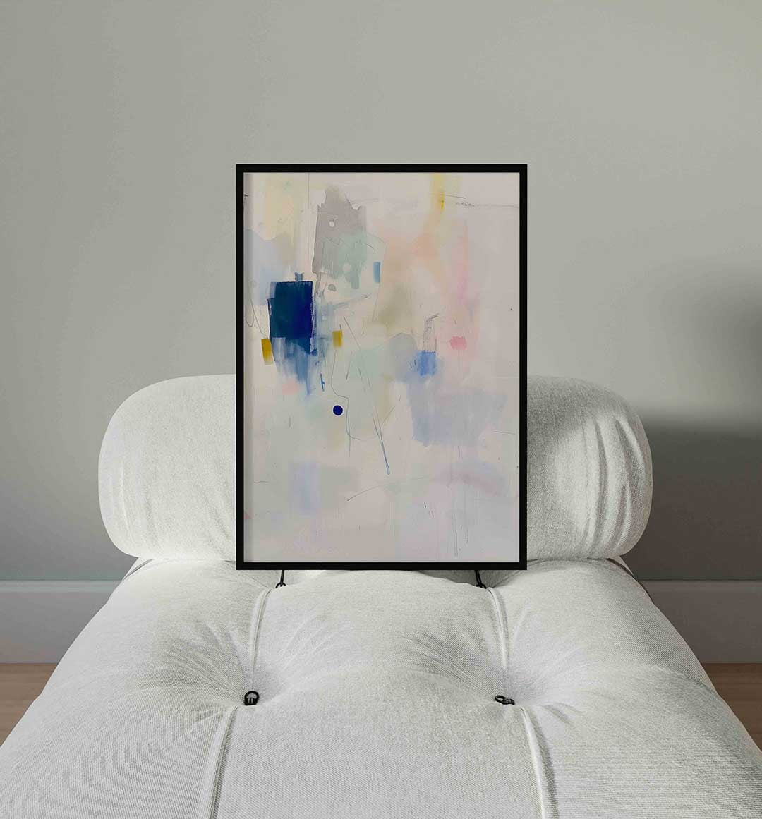 Abstracte vormen en kleuren Poster