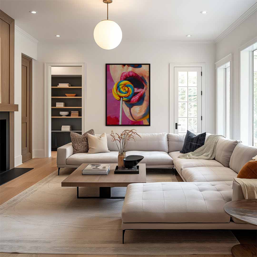 Zoete Verleiding Kunstwerk-canvas-dibond-plexiglas-wanddecoratie-WallArtistic