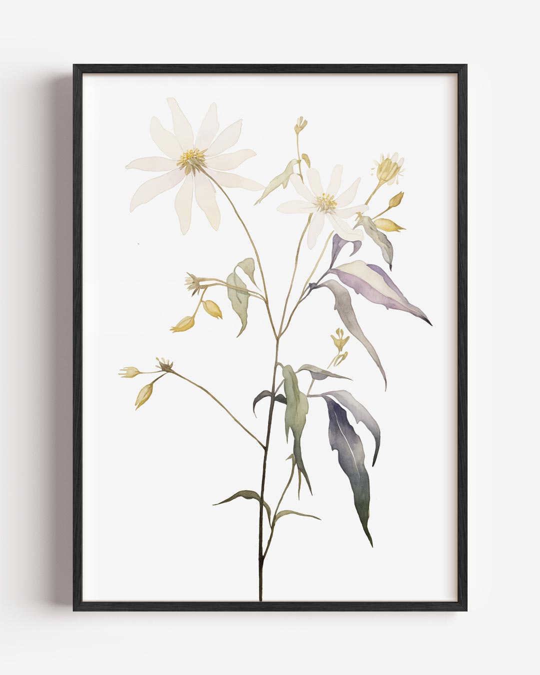 Botanische Bloemenposter-WallArtistic