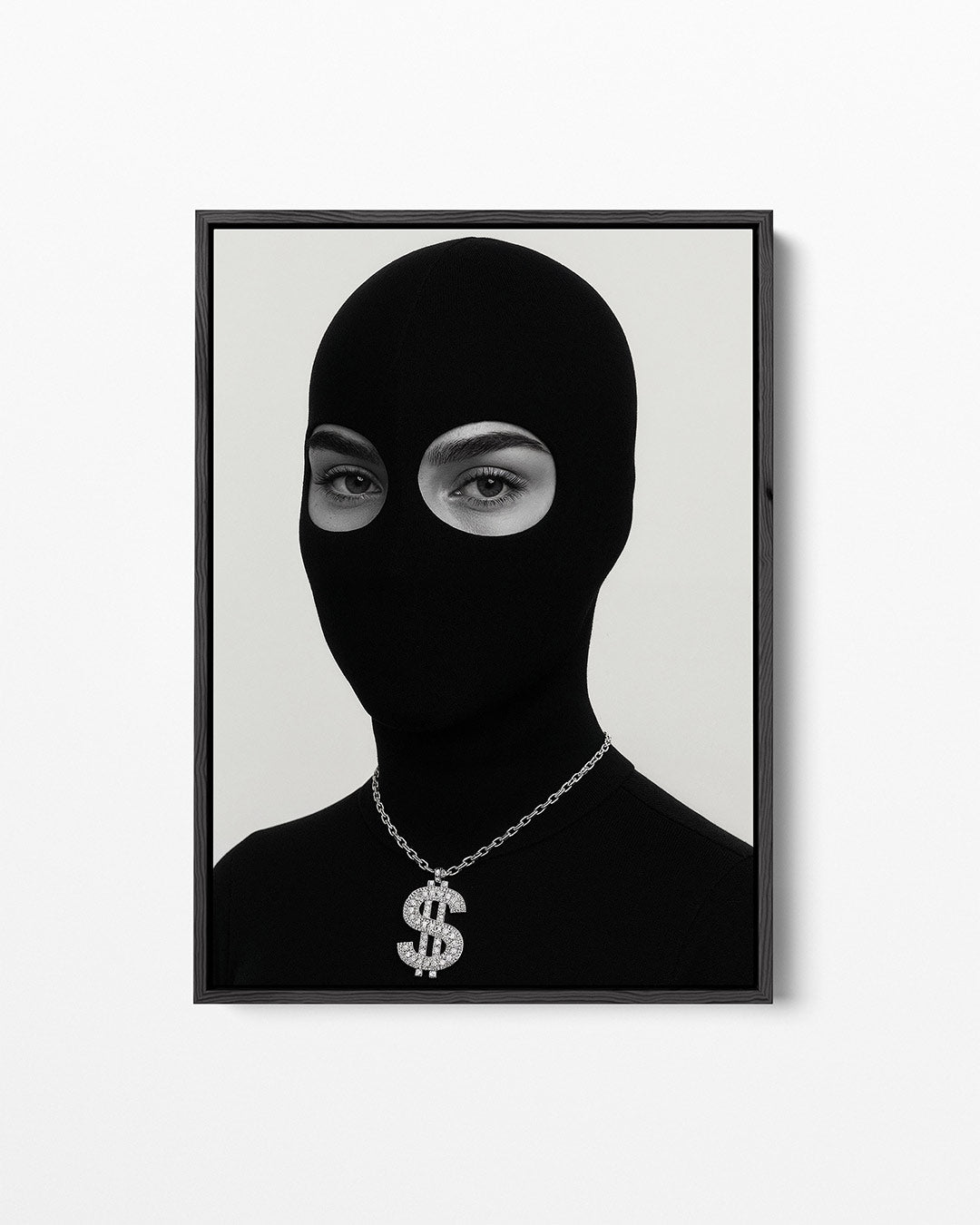 Intrigerend portret Kunstwerk