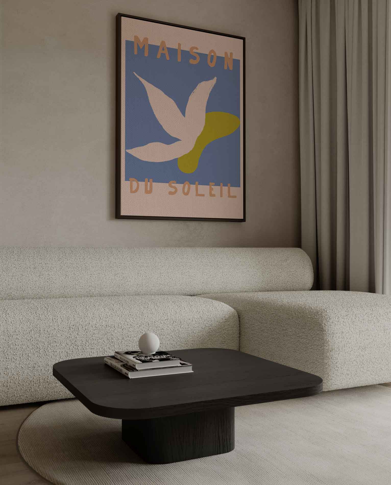 Zonsondergang Bloem Kunstwerk-canvas-dibond-plexiglas-wanddecoratie-WallArtistic