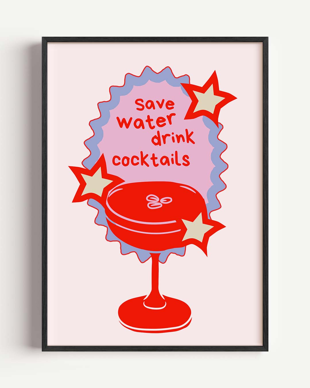 Cocktailtijd Plezierspread Poster