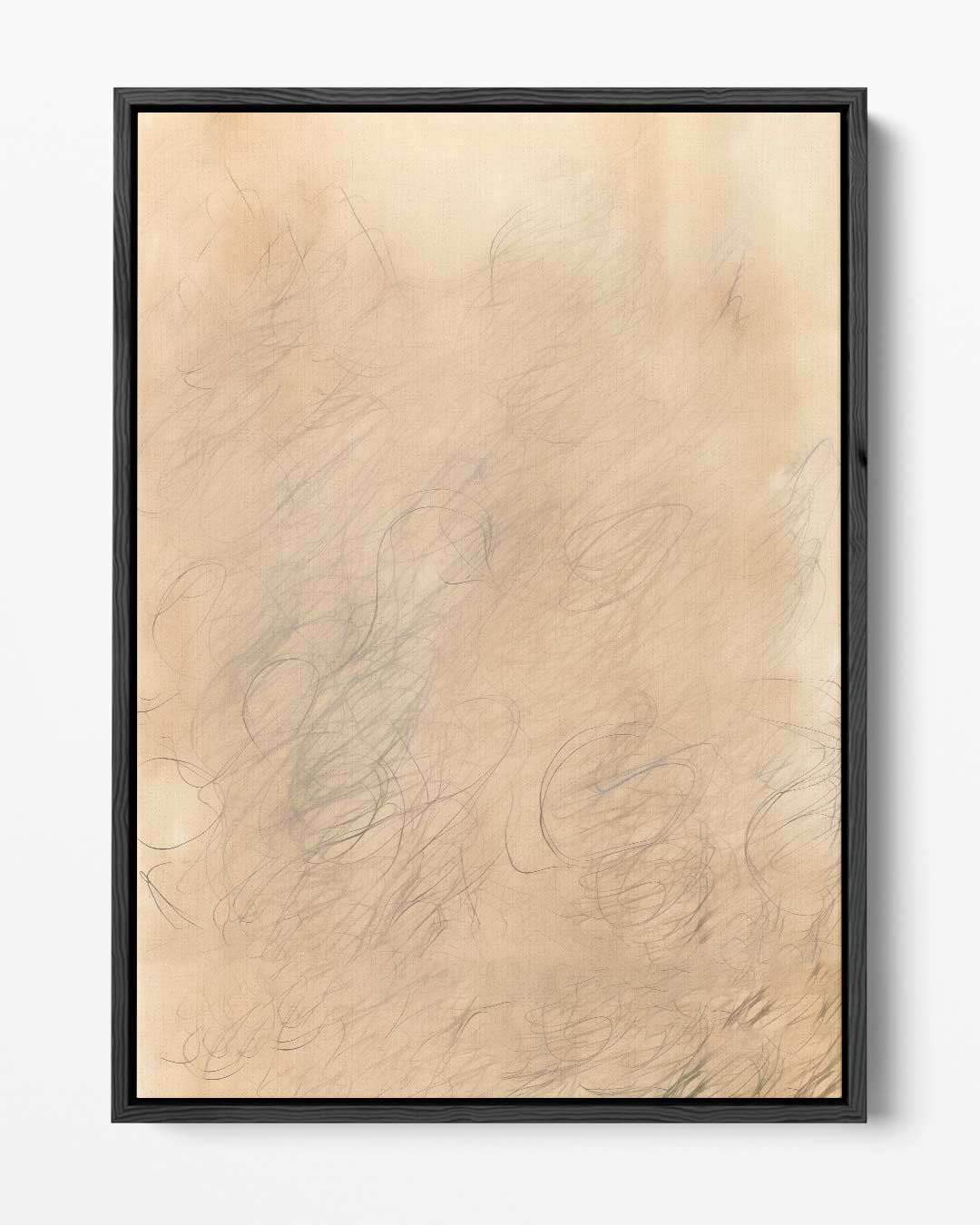 Vervlochten Lijnen Chaos Kunstwerk-canvas-dibond-plexiglas-wanddecoratie-WallArtistic
