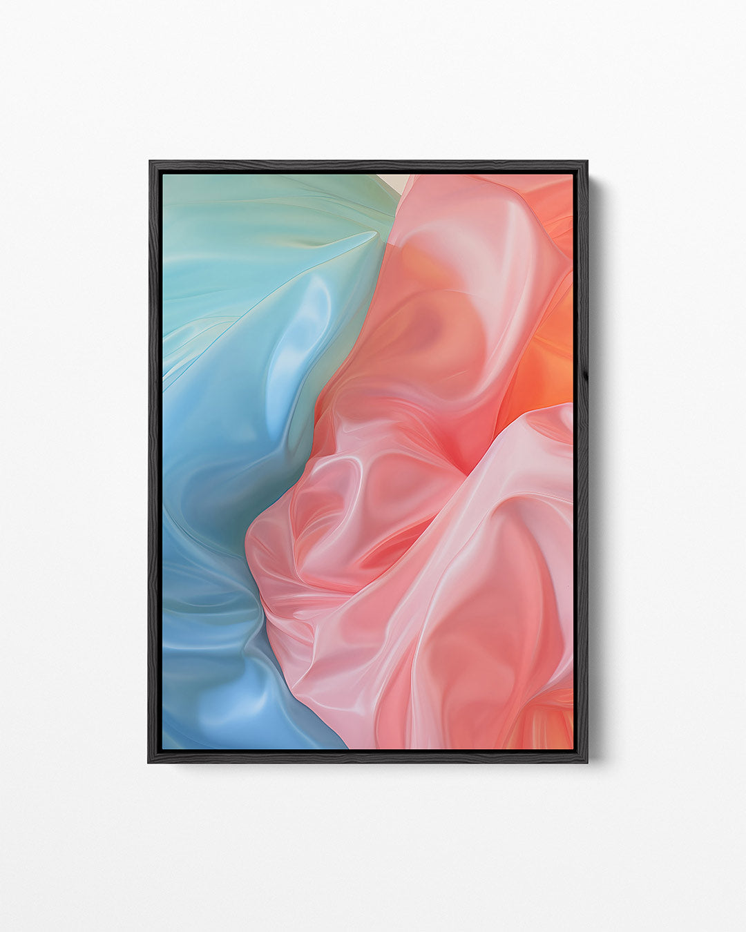 Vloeiende kleuren Kunstwerk