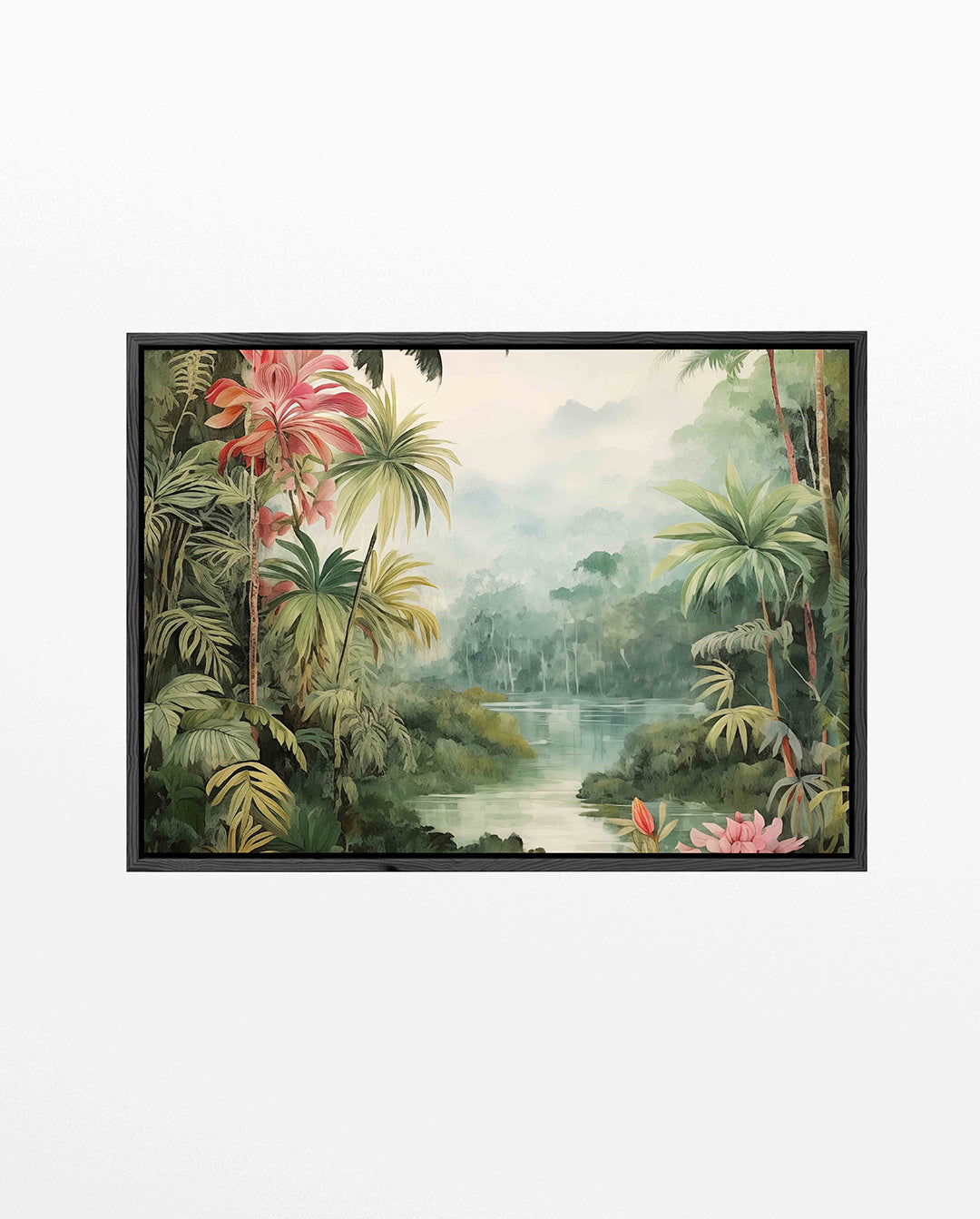 Tropisch landschap Kunstwerk