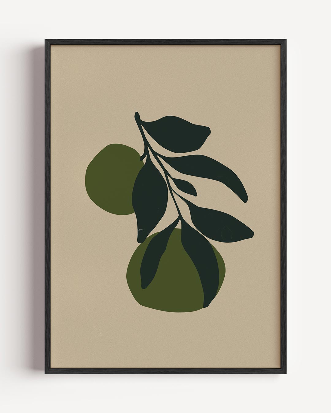 Botanische Bladeren Wanddecoratie Poster-WallArtistic