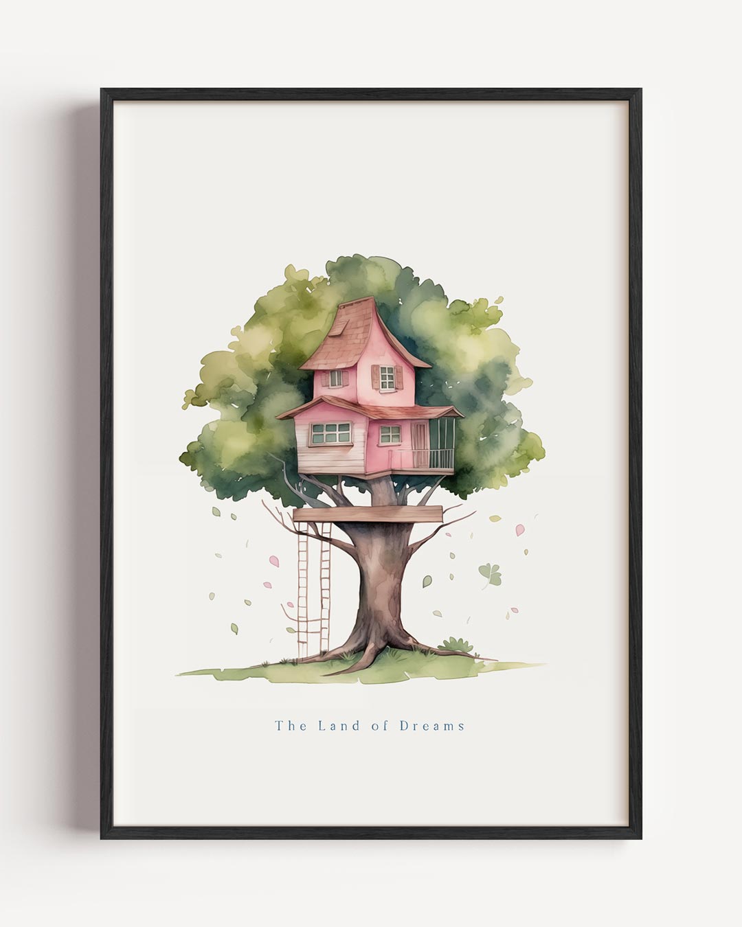 Dromen Boomtophuis Poster-WallArtistic