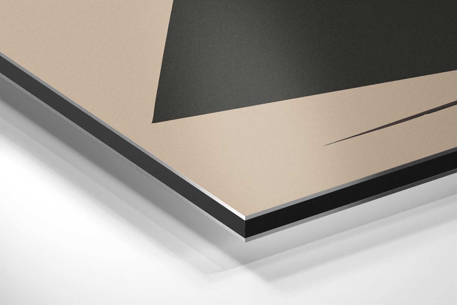 Abstracte Vormstudie Kunstwerk-canvas-dibond-plexiglas-wanddecoratie-WallArtistic