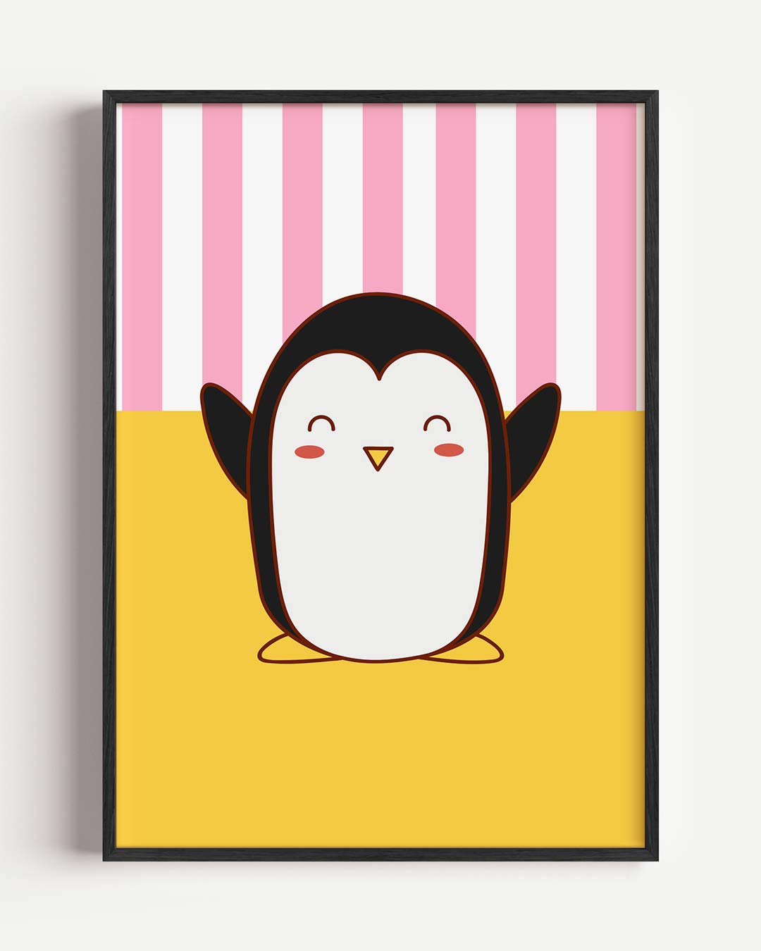 Schattige Pinguïn Poster