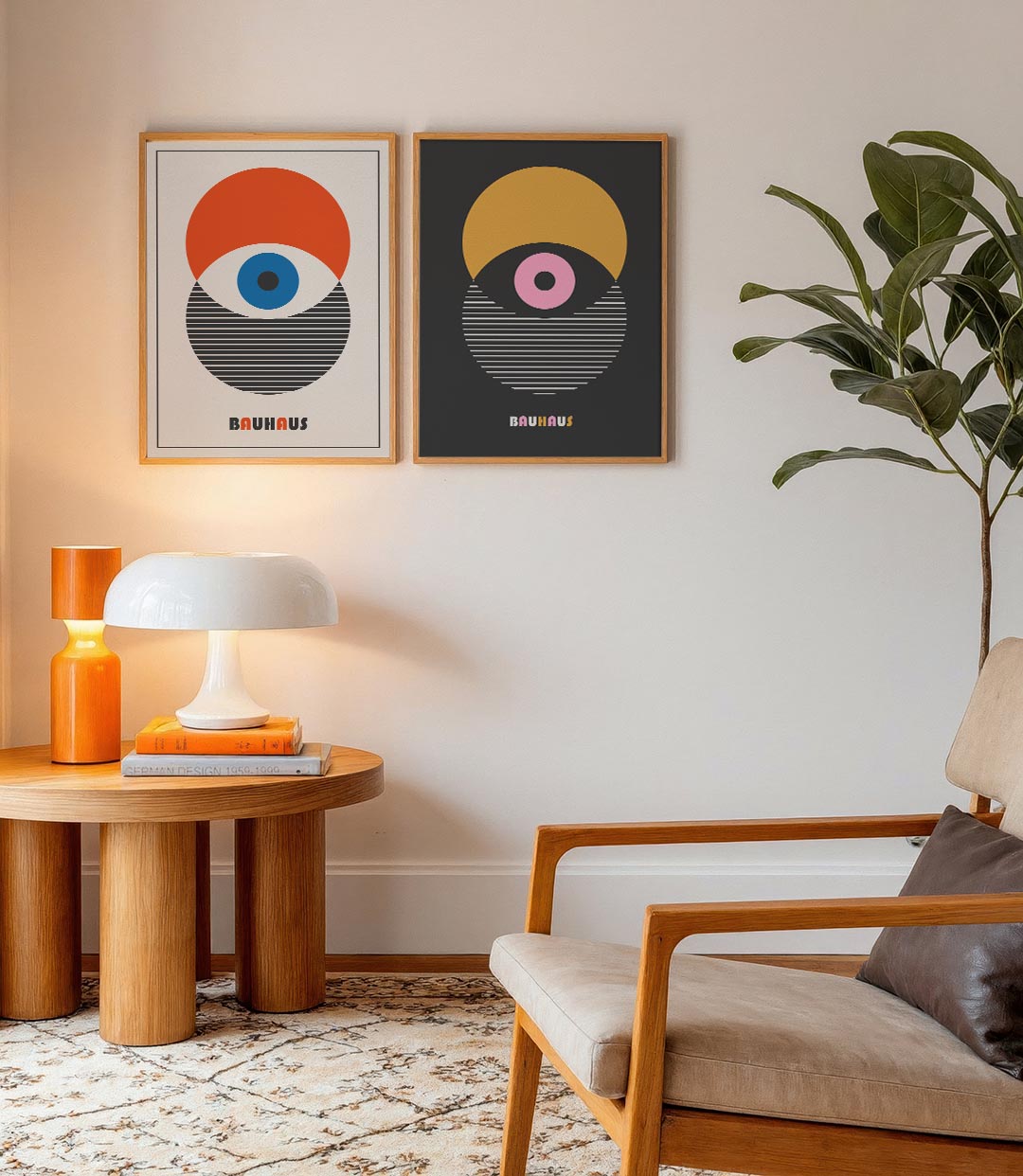 Cirkel en lijnen Posterset