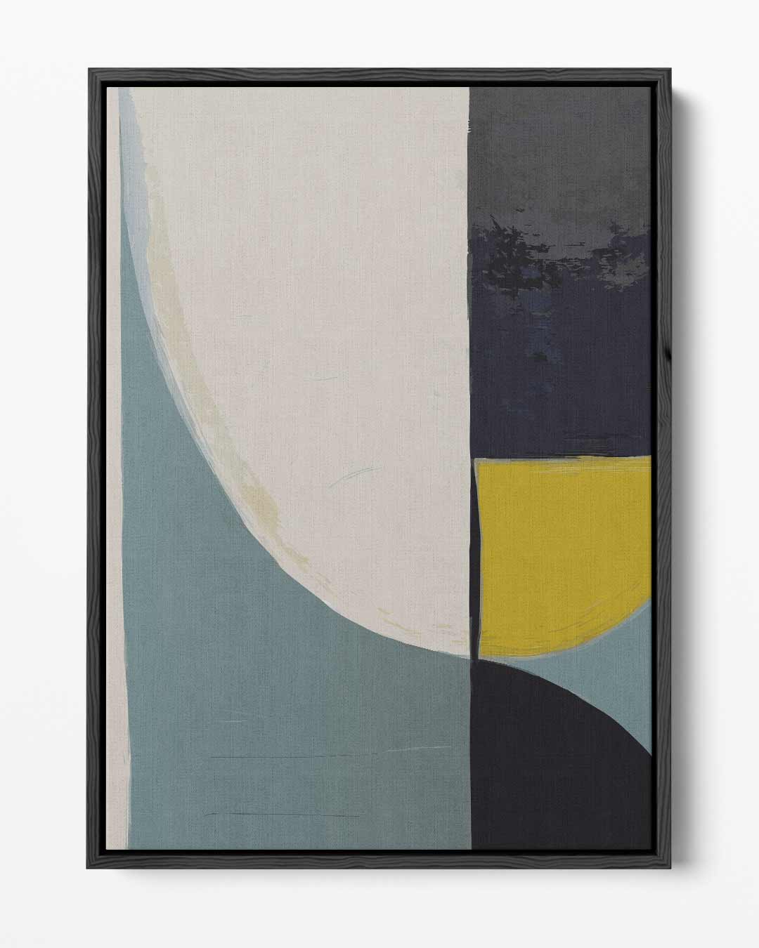 Moderne Geometrische Compositie Kunstwerk-canvas-dibond-plexiglas-wanddecoratie-WallArtistic
