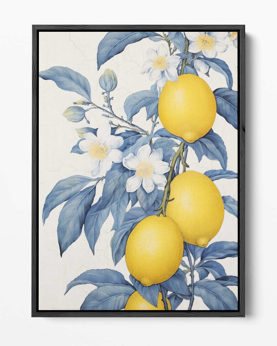 Frisse Citroen Bloesem Kunstwerk-canvas-dibond-plexiglas-wanddecoratie-WallArtistic