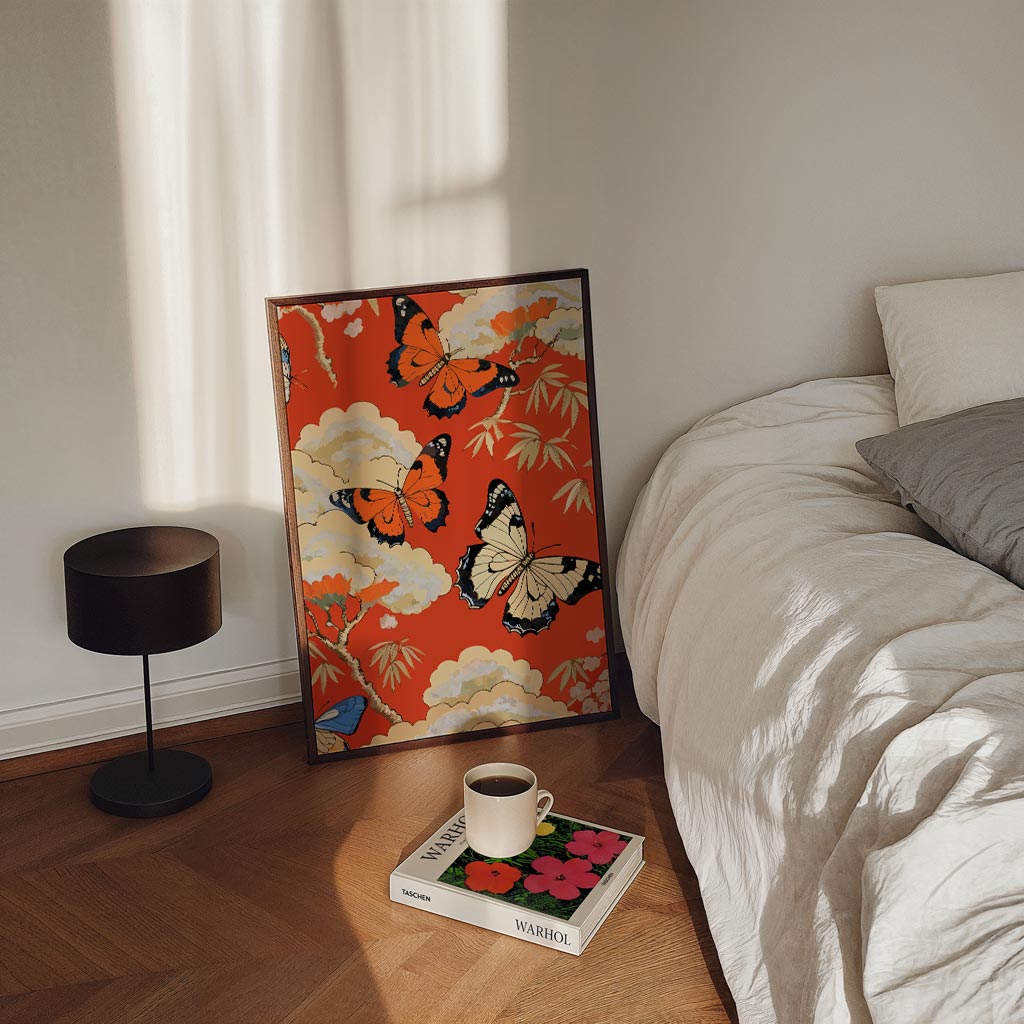 Vlinders in de Lucht Poster