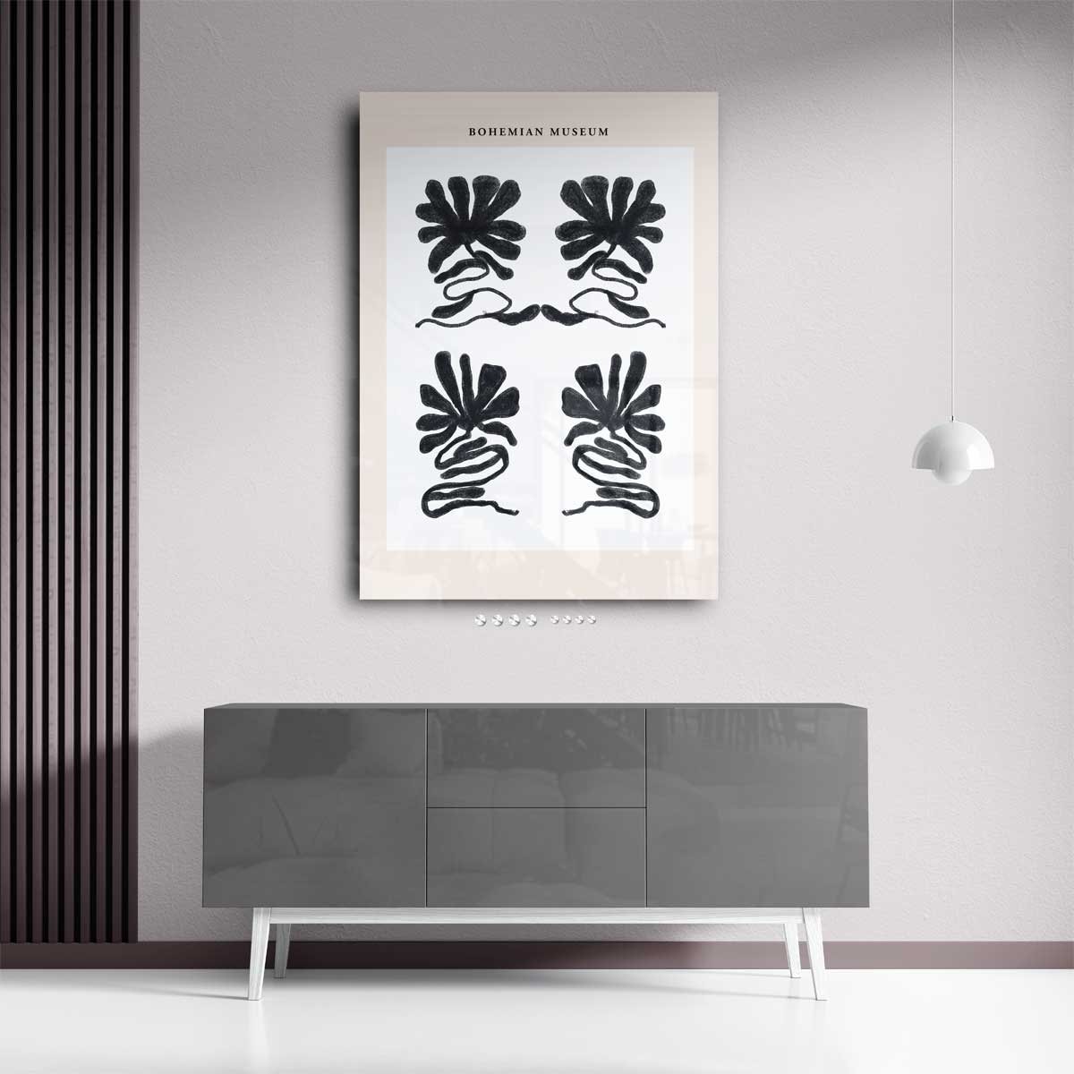 Organische Herhaling Kunstwerk-canvas-dibond-plexiglas-wanddecoratie-WallArtistic