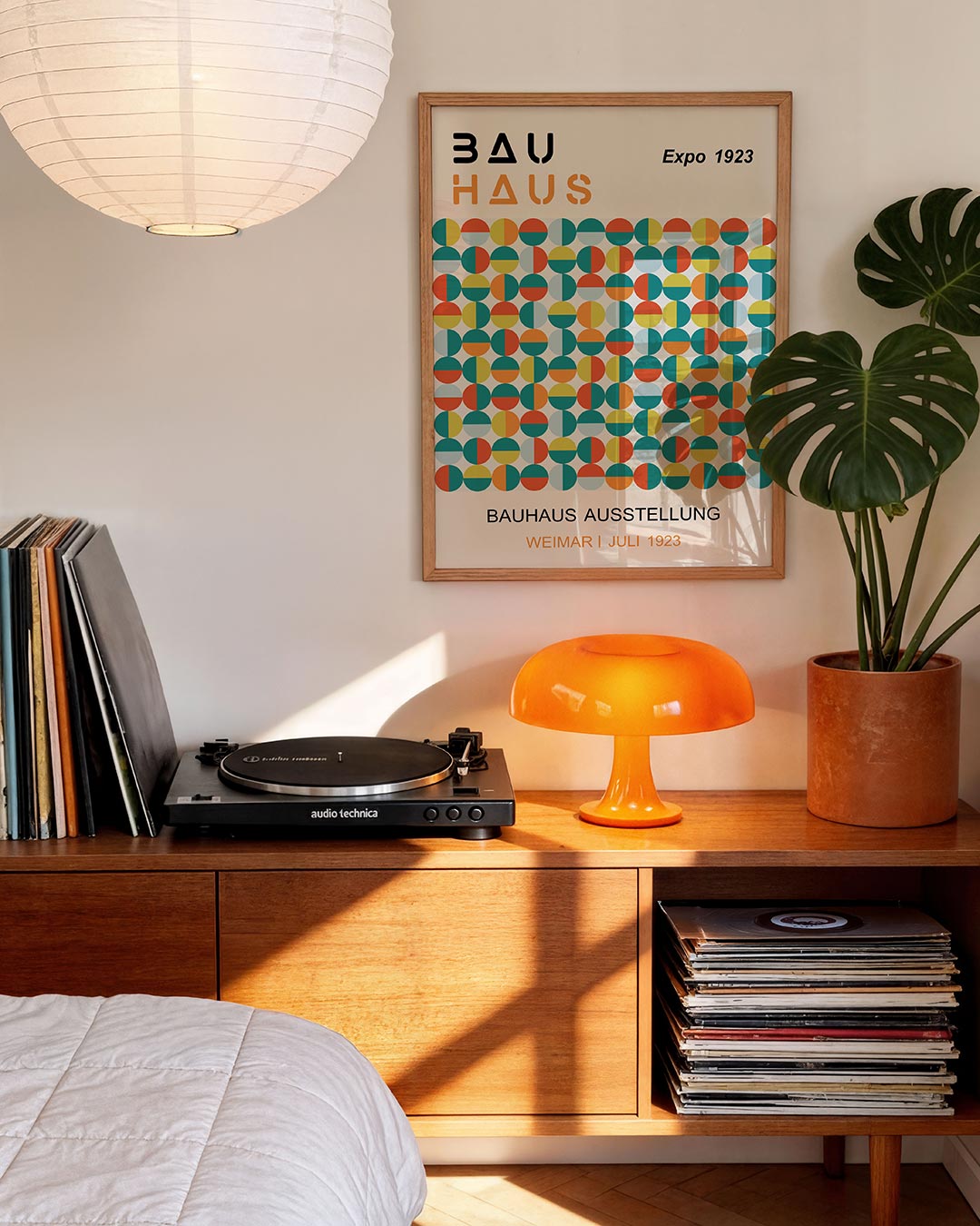 Vormritme en kleur Poster