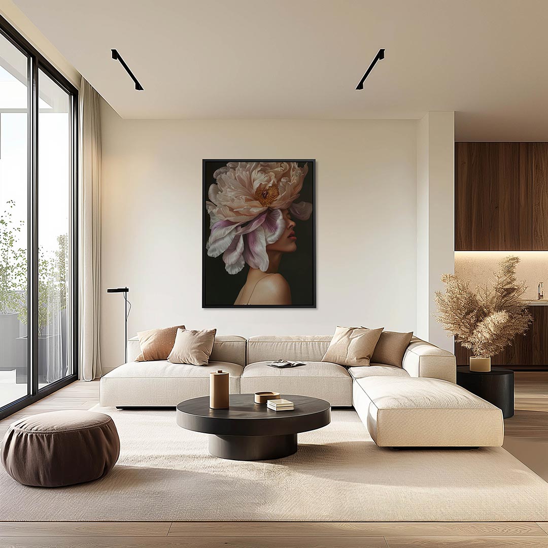 Bloemrijke elegantie Kunstwerk