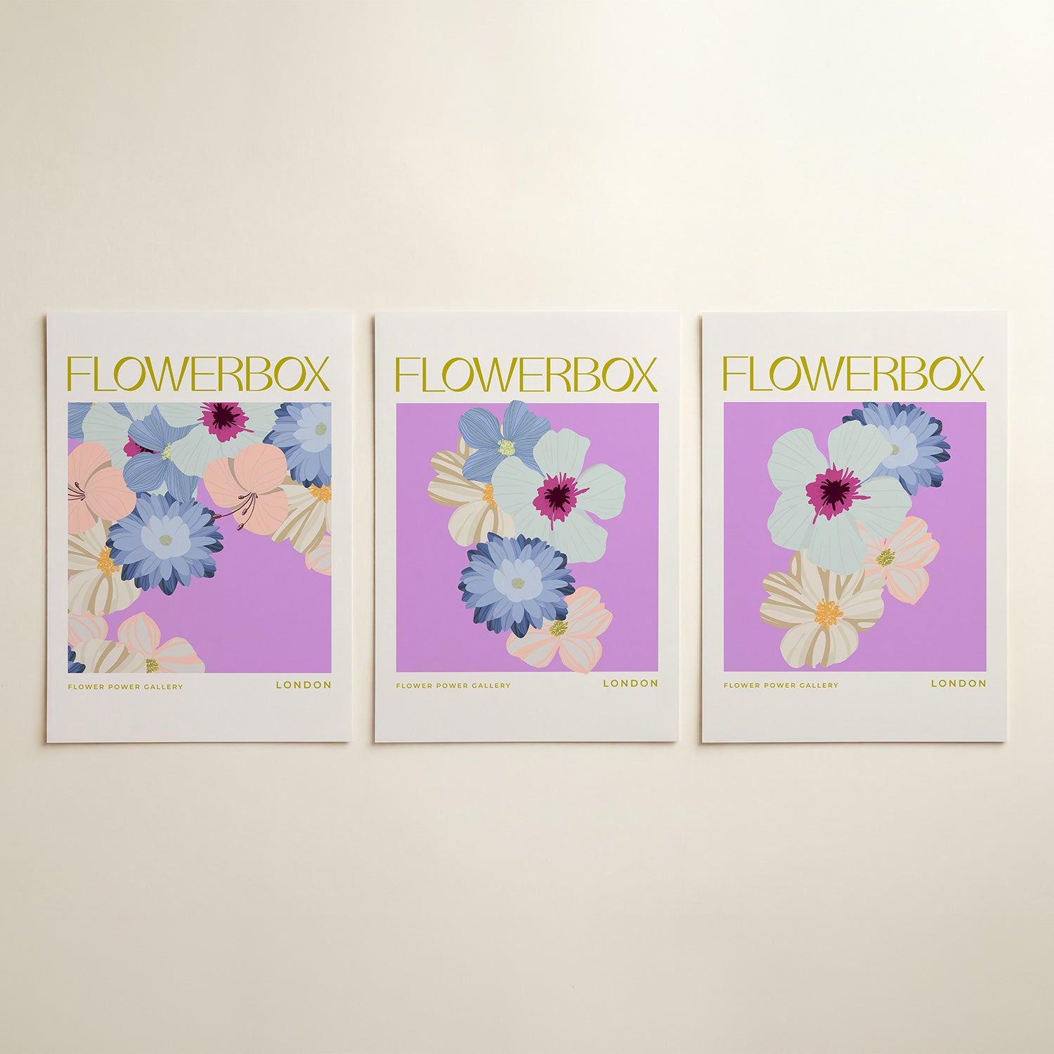 Bloemenpracht Posterset