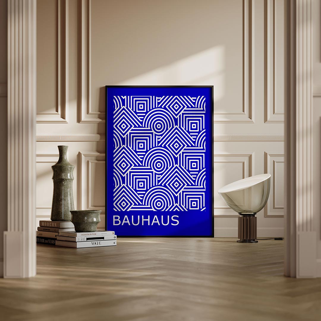 Lijnen en patronen Poster