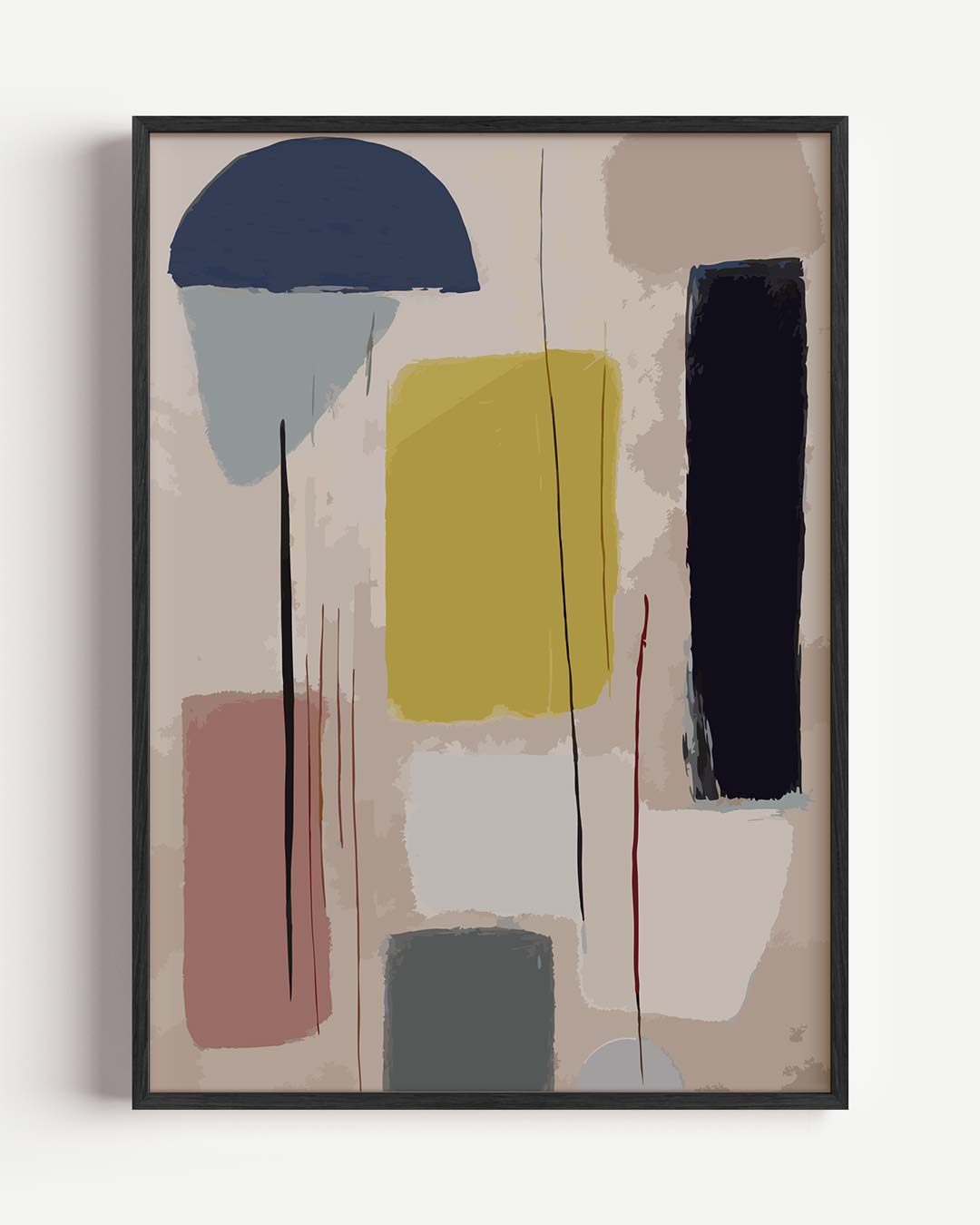 Abstract Elegance Poster