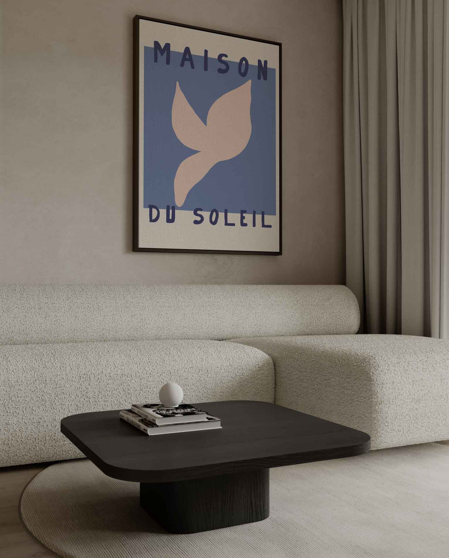 Maison Du Soleil Kunstposter