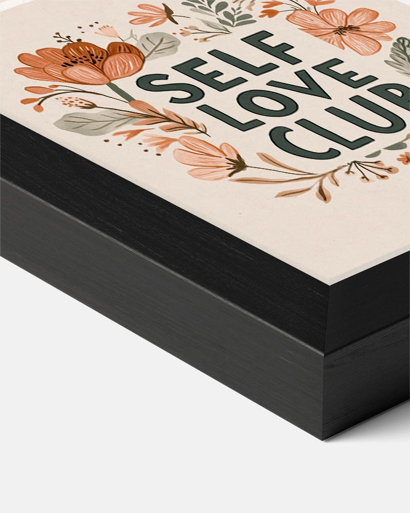 Self Love Club Bloemenposter
