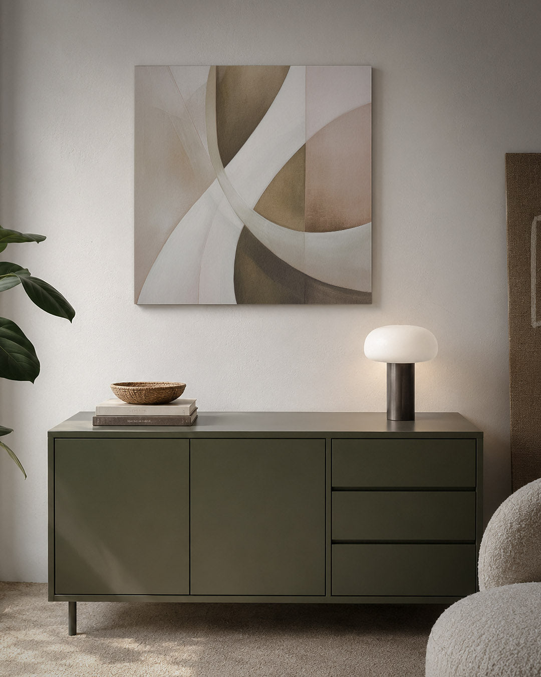Organische vormen Kunstwerk