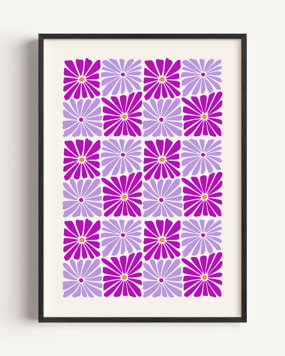 Vrolijke Bloemenpracht Poster