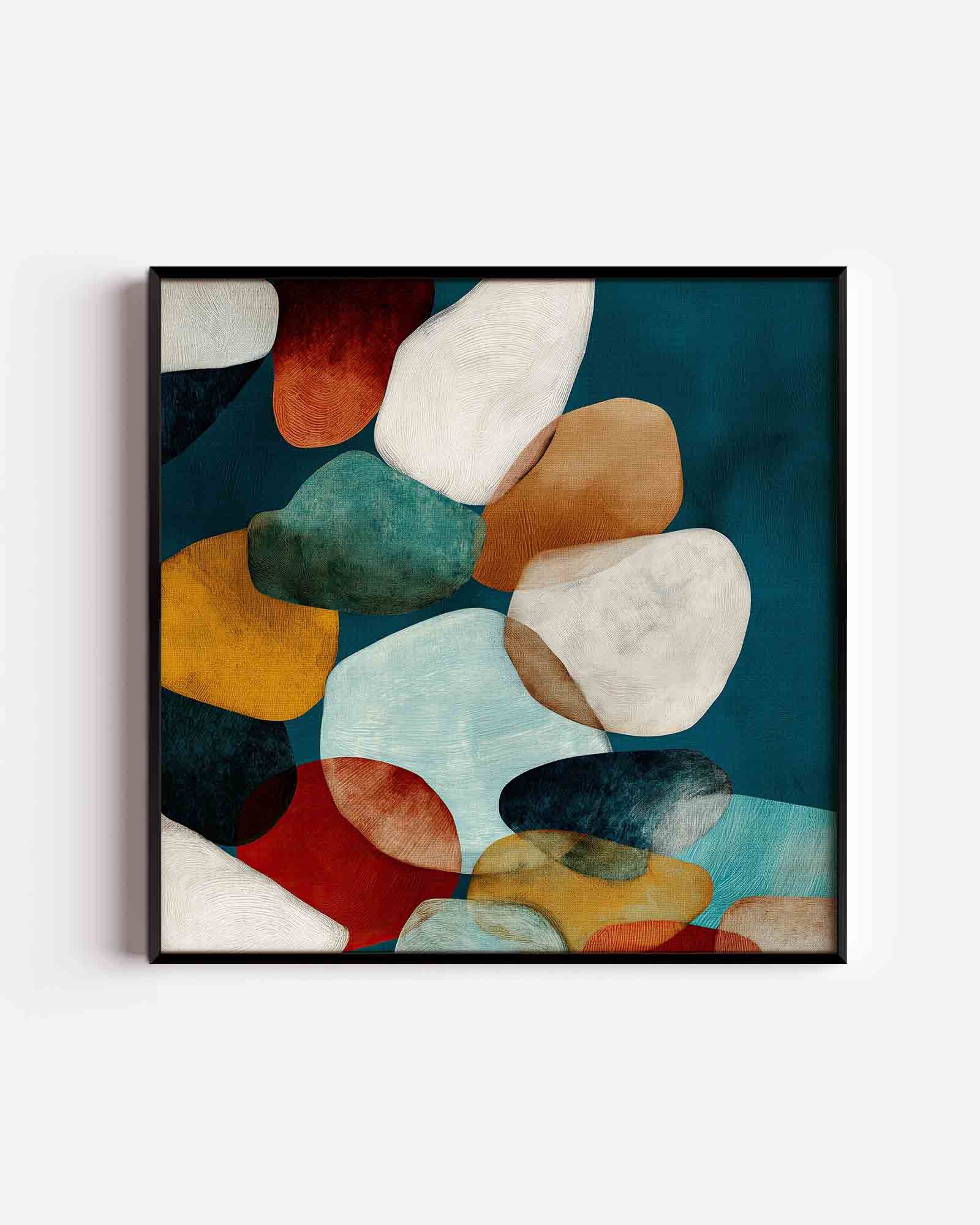 Abstracte vormen Poster