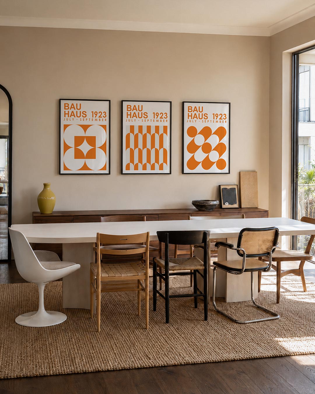 Vormen en vlakken Posterset