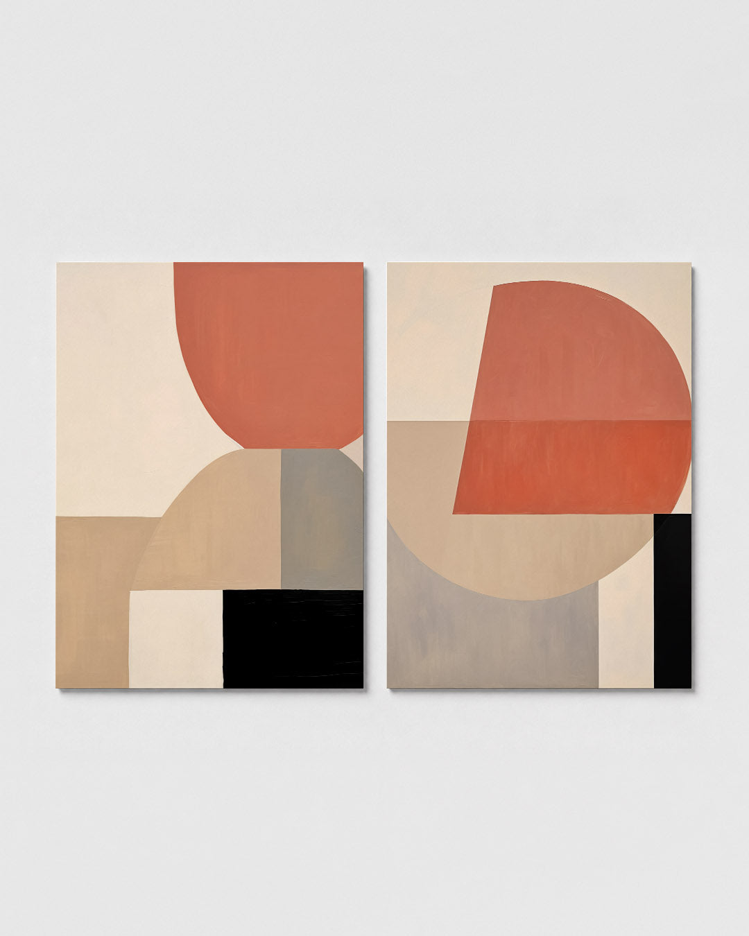 Vorm en kleurenspel Posterset
