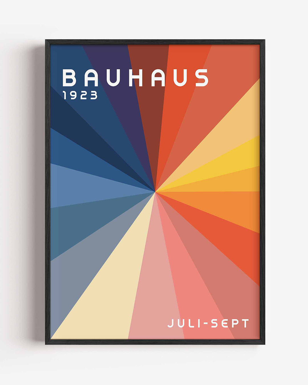 Stralende kleurvlakken Poster