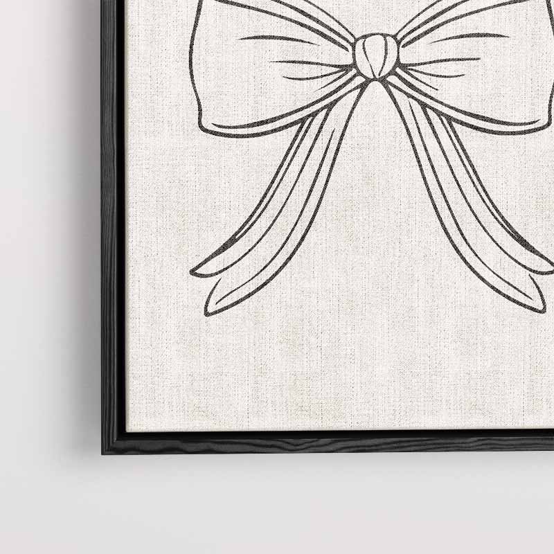 Elegante Strik Illustratie Kunstwerk-canvas-dibond-plexiglas-wanddecoratie-WallArtistic