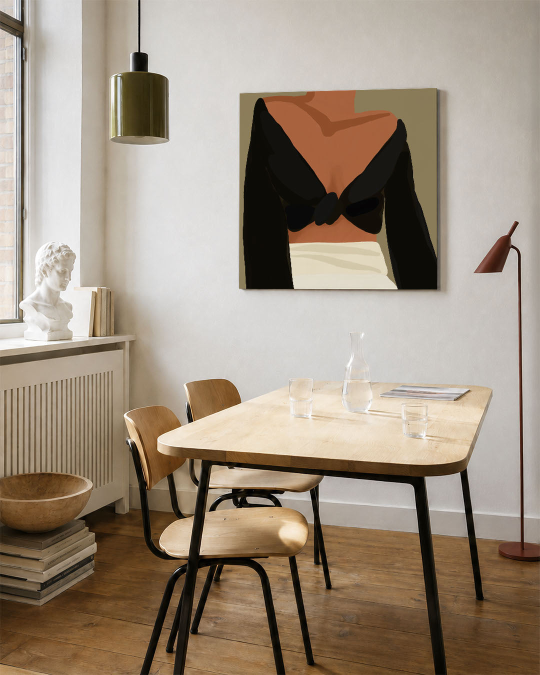 Stijlvolle vormen Kunstwerk