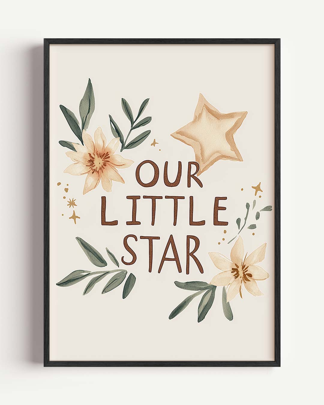 Our Little Star Poster
