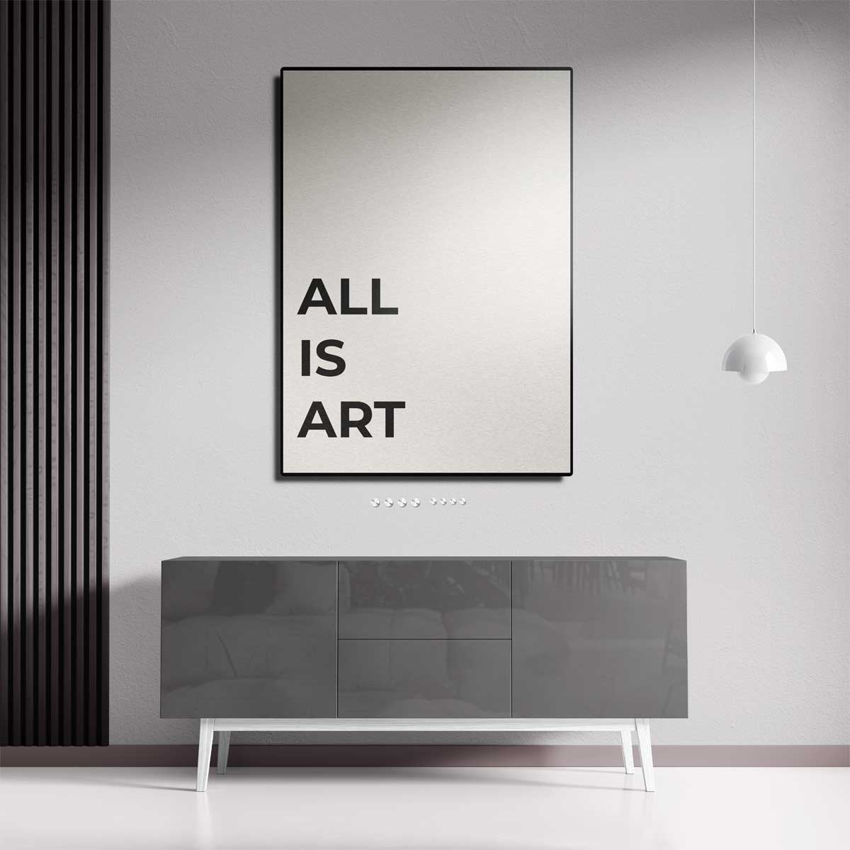 Alles is Kunst Poster