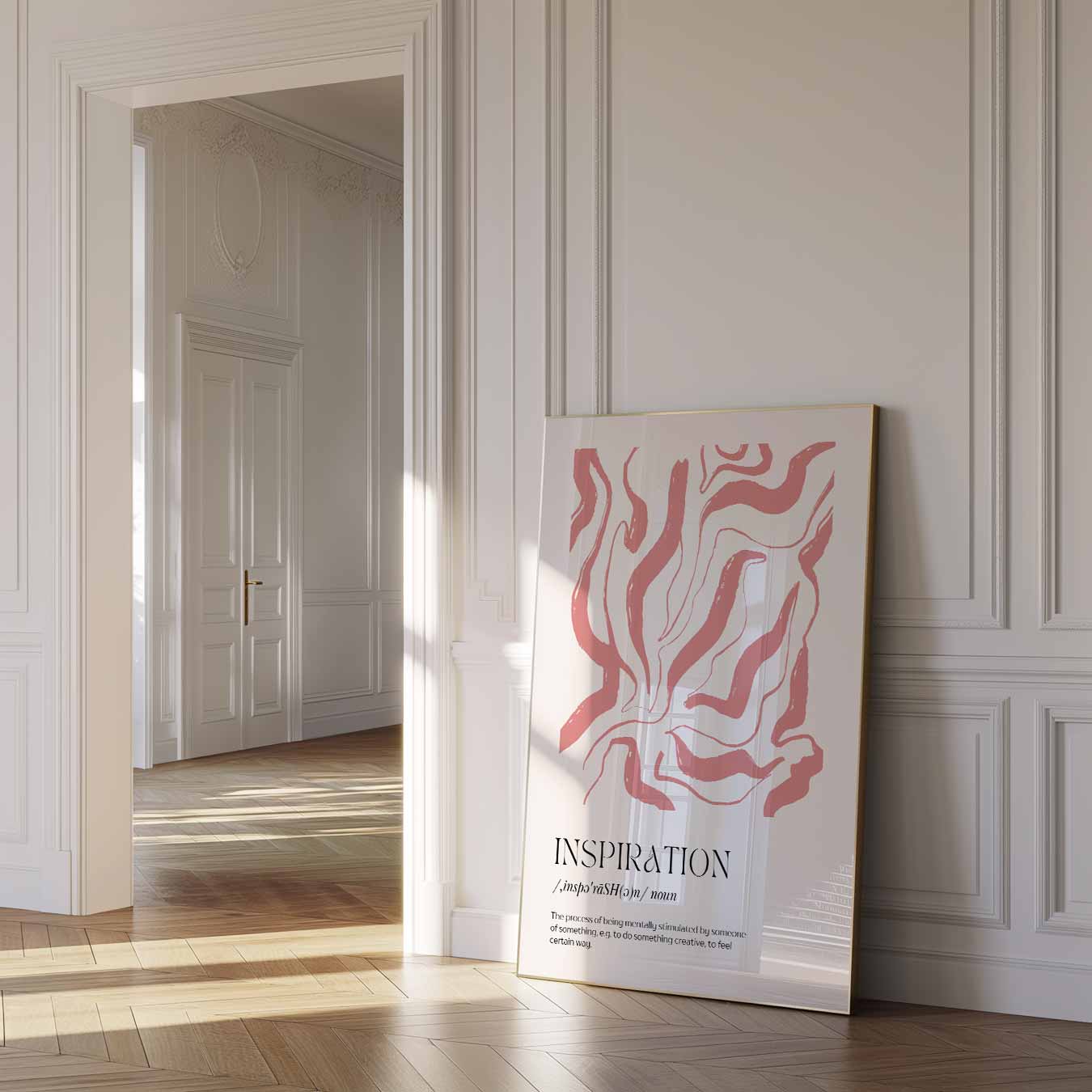 Inspirerende Abstracte Poster