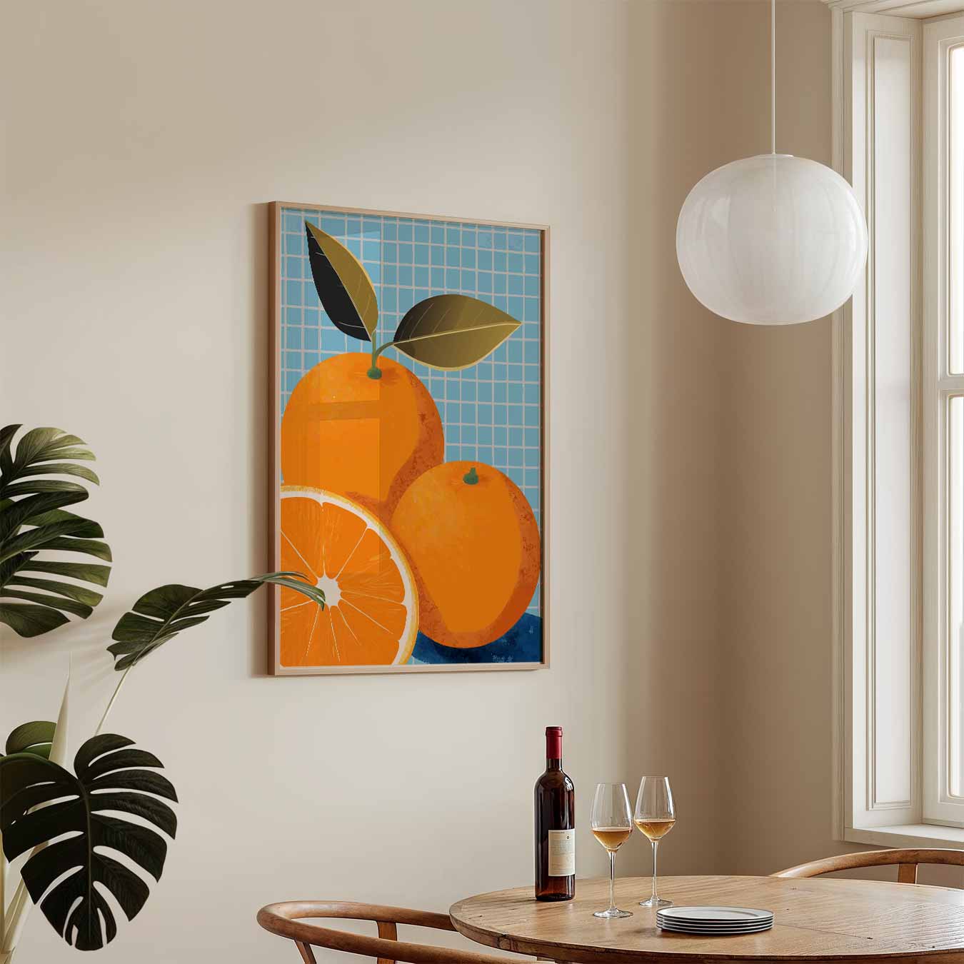 Vrolijke Citrus Poster