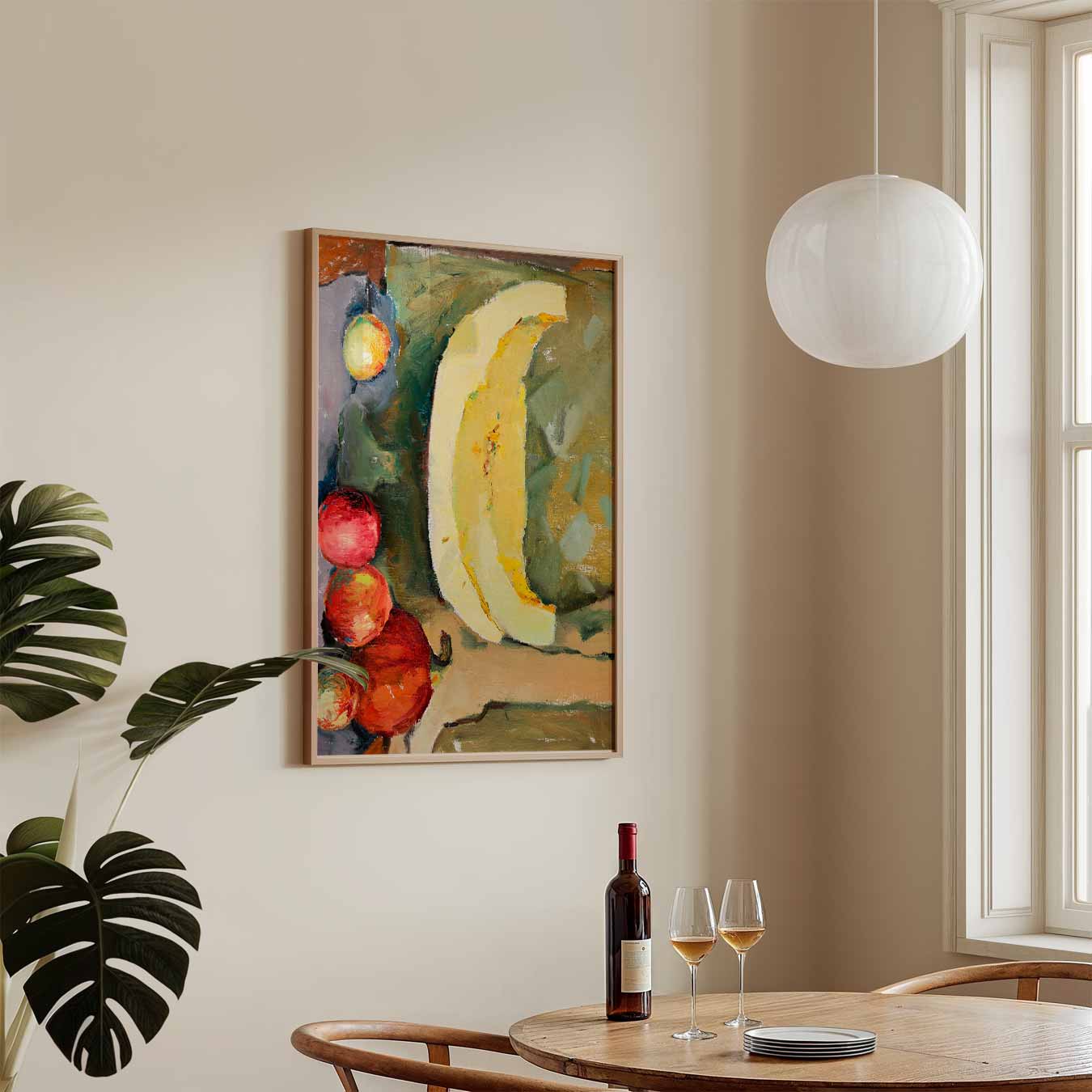 Kleurrijke Fruitimpressies Poster