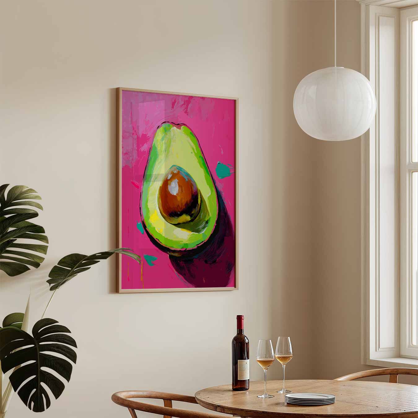 Avocado Art Poster